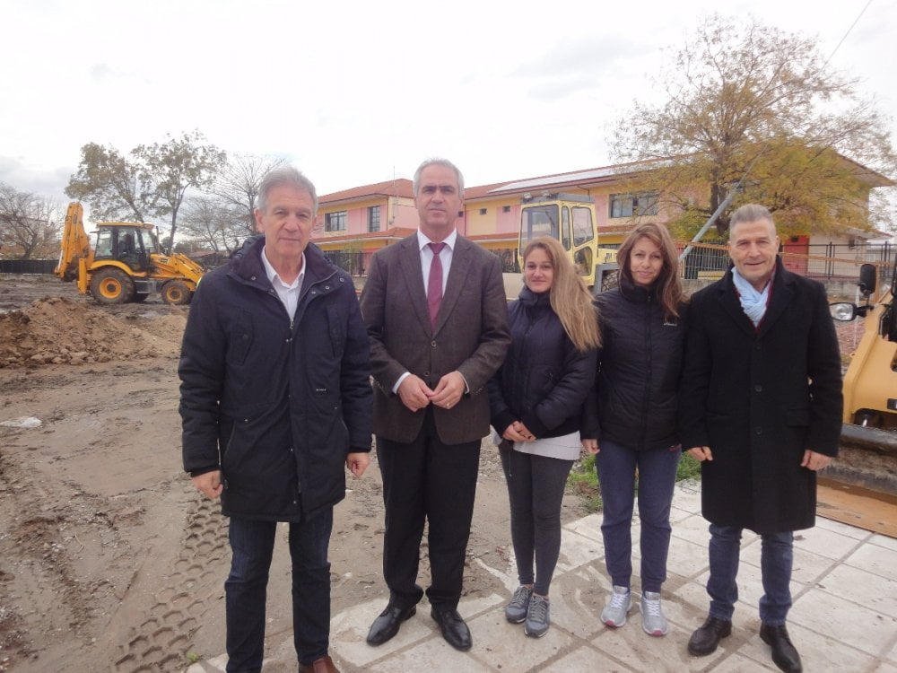 Επεκτείνεται η σχολική αυλή του 18ου Δημοτικού Σχολείου Δήμου Σερρών