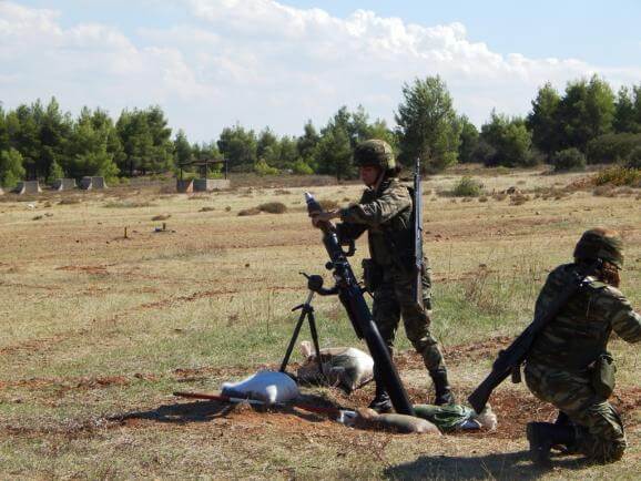 ΠΡΟΣΟΧΗ για αποφυγή ατυχημάτων : Εκτέλεση βολών Πεζικού του Στρατού στο Μελενικίτσι Σερρών