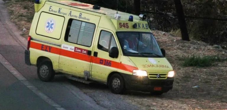 Σέρρες: Τροχαίο δυστύχημα με νεκρό 63χρονο άντρα