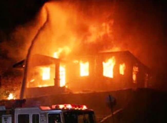 Σέρρες  : Κάηκε ολοσχερώς μονοκατοικία στην Πεντάπολη Σερρών