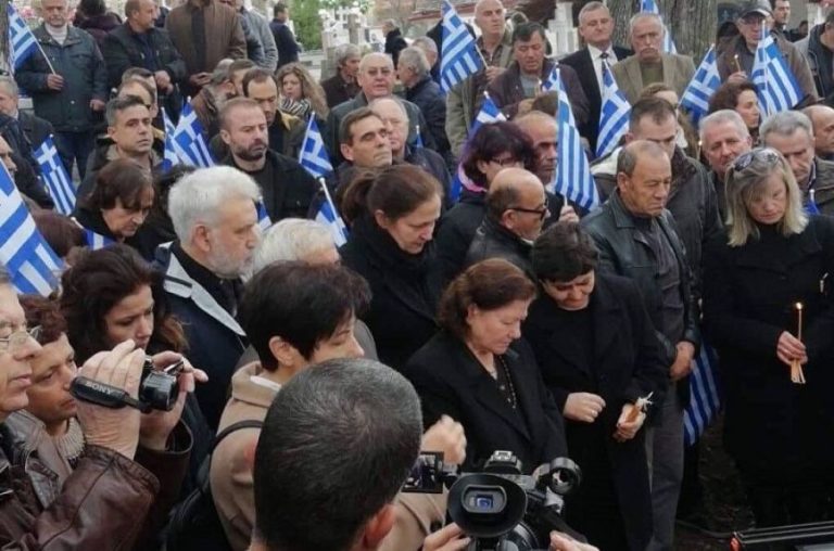 Μνημόσυνο Κατσίφα:  Ένταση στα ελληνοαλβανικά σύνορα -Σπαραγμός στους Βουλιαράτες(video)