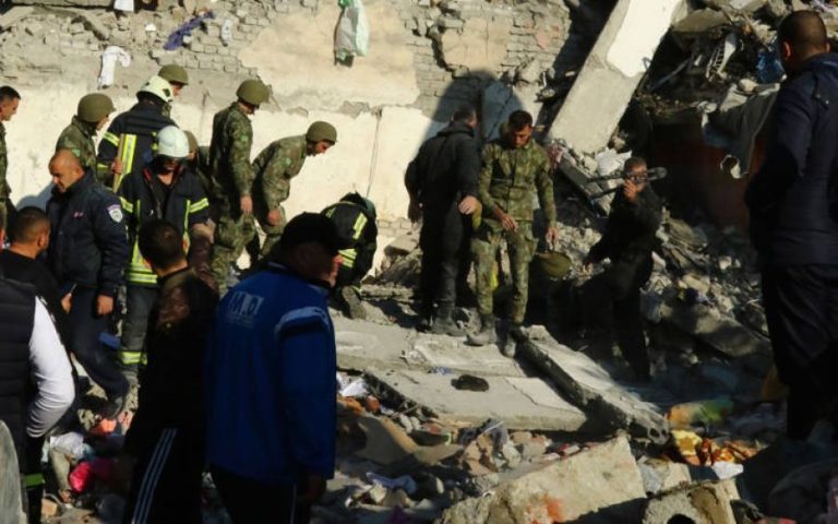 Στους 10 οι νεκροί από τον σεισμό στην Αλβανία