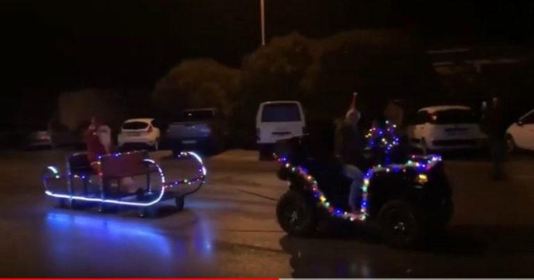 Σέρρες: Ο Άγιος Βασίλης έφτασε στο Βαμβακόφυτο Σερρών (video)
