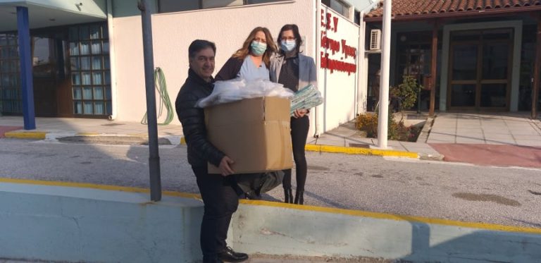Ο δήμος Βισαλτίας δωρίζει είδη προστασίας σε Κέντρα Υγείας και στο Νοσοκομείο Σερρών