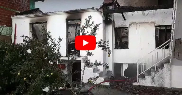 Σέρρες : Πυρκαγιά σε διώροφη κατοικία στο Άγιο Πνεύμα (video)