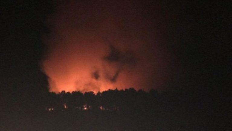 Μεγάλη κινητοποίηση για φωτιά σε πευκοδάσος στην Αλόννησο-Με ασφάλεια η μεταφορά των τουριστών