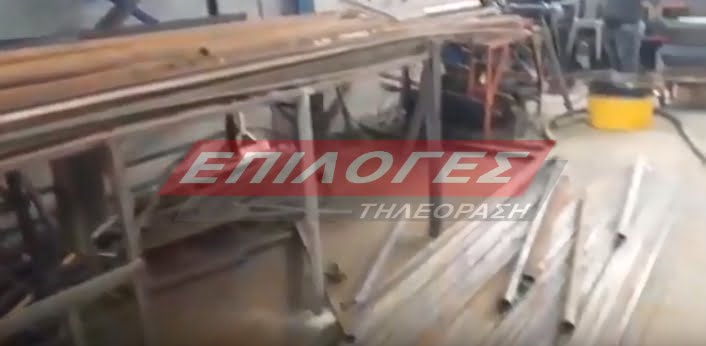 Σέρρες: Πώς έγινε το εργατικό ατύχημα στο αμαξοστάσιο του δήμου Ηράκλειας(video)