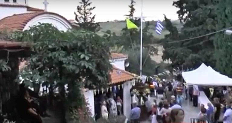 Σέρρες : Πλήθος πιστών για να προσκυνήσει την θαυματουργή εικόνα της Παναγίας της Βύσσιανης (video)
