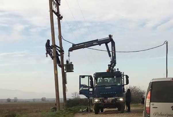 Σέρρες: Σοβαρές καταστροφές στο δίκτυο ηλεκτρικού ρεύματος στο Νέο Πετρίτσι από τους κλέφτες χαλκού