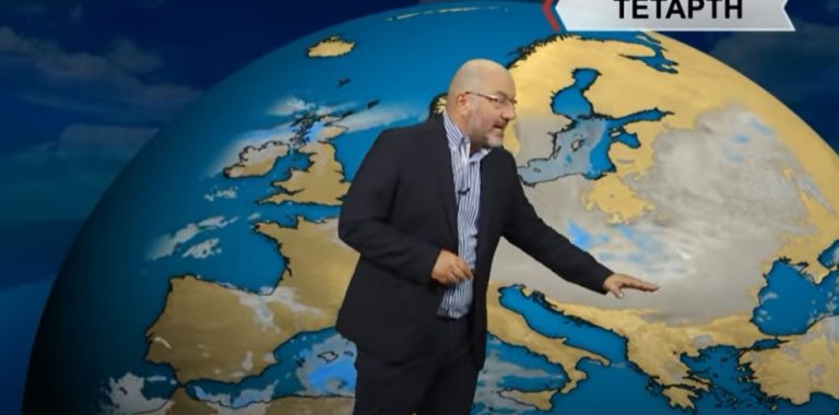 Σάκης Αρναούτογλου: Έρχεται το ψυχρό μέτωπο τις επόμενες ώρες πάνω από την Ελλάδα