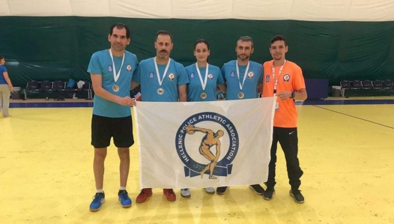 Αθλητική Ένωση Αστυνομικών Ελλάδος: Με τέσσερις Σερραίους αναδείχθηκε παγκόσμια πρωταθλήτρια στο μπάντμιντον