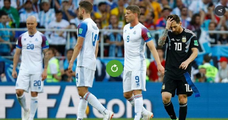 Μουντιάλ 2018: Στραβοπάτησε η Αργεντινή απέναντι στην Ισλανδία (Αργεντινή – Ισλανδία 1 – 1)