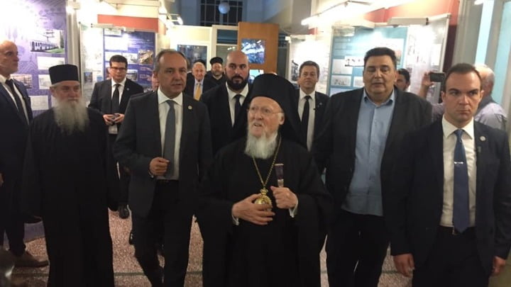 Θεσσαλονίκη: Επίσκεψη Οικουμενικού Πατριάρχη στο Διοικητήριο