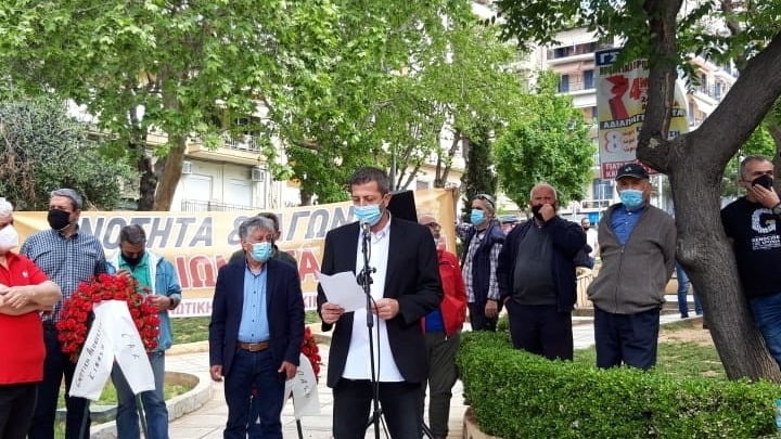 Θεσσαλονίκη: Την Εργατική Πρωτομαγιά τίμησε η διοίκηση του ΕΚΘ