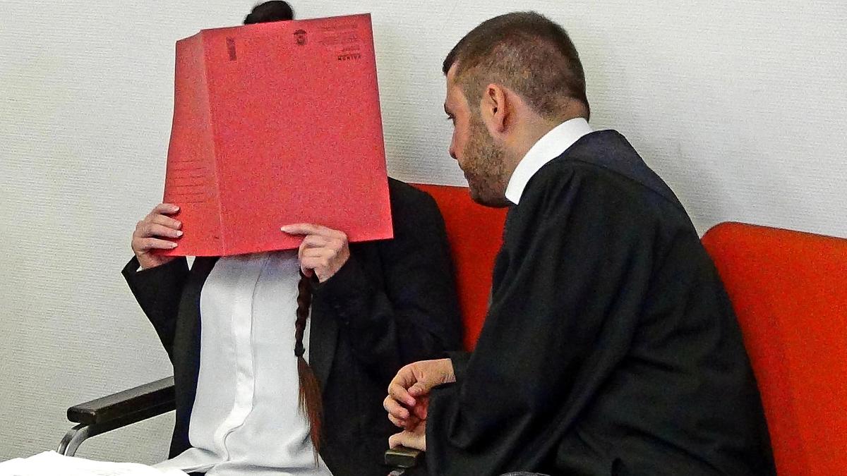 Η πρώην σύζυγός του Jennifer W. δικάζεται στο Μόναχο. REUTERS Ayhan Uyanik