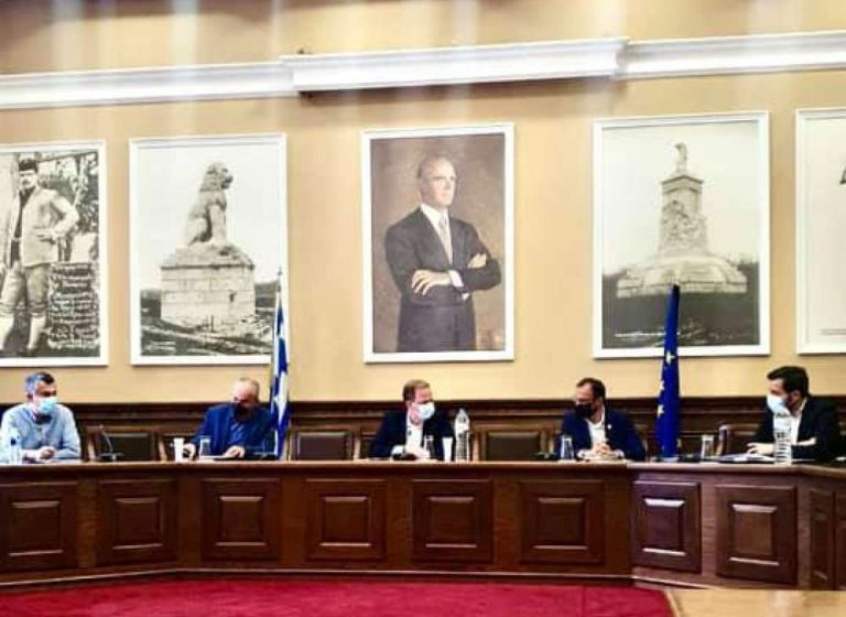 Σέρρες: Σύσκεψη στο Διοικητήριο για το νέο Δικαστικό Μέγαρο παρουσία Κώστα Καραμανλή (video)
