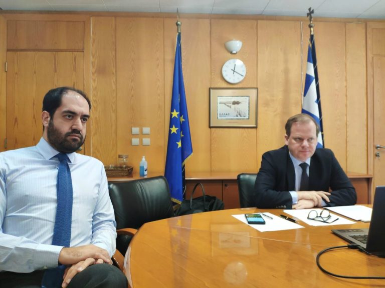Παρέμβαση υπουργού Μεταφορών Κ. Καραμανλή στην τηλεδιάσκεψη των υπουργών Μεταφορών της ΕΕ για τον κορονοϊό