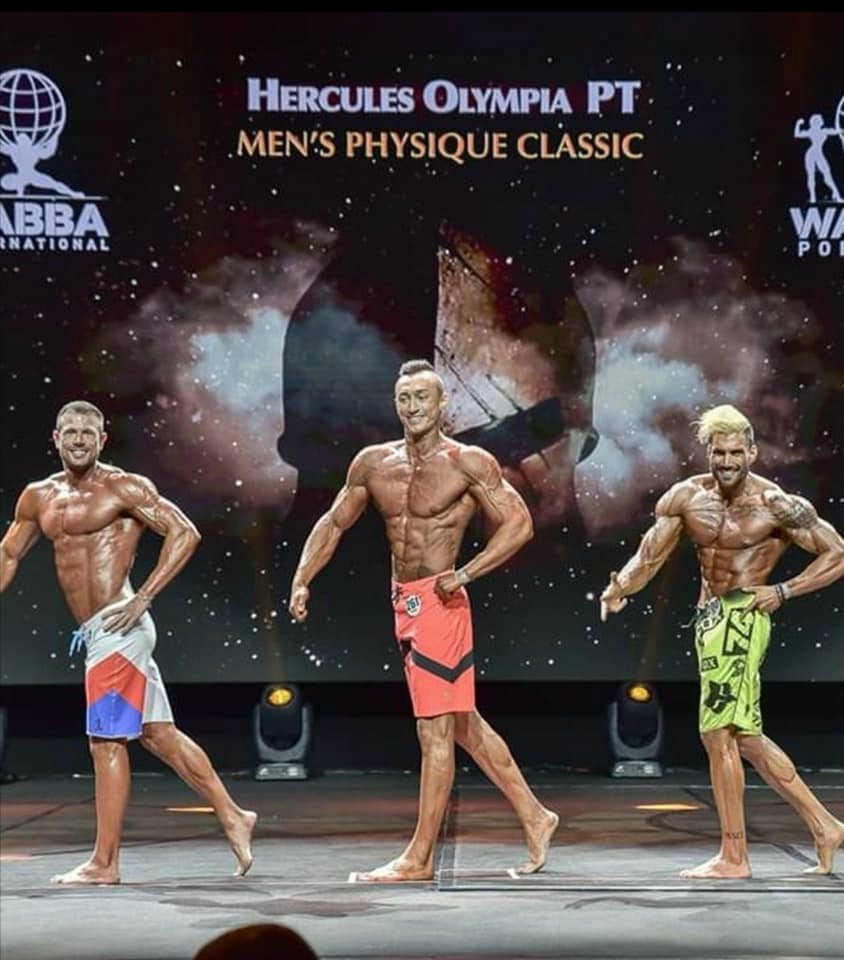 3ος παγκοσμίως Σερραίος αστυνομικός στον αγώνα bodybuilding HERCULES OLYMPIA