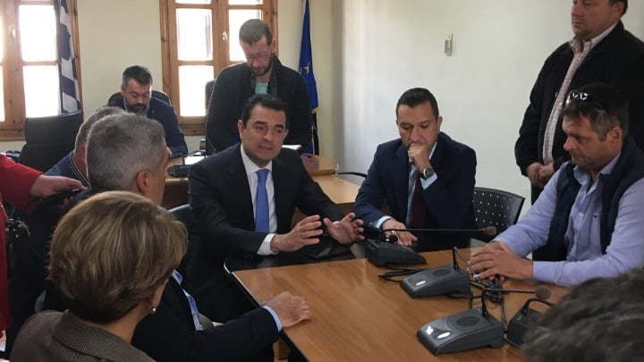 Μέτρα στήριξης των αγροτών εξήγγειλε ο υφυπουργός Κώστας Σκρέκας από την Κομοτηνή