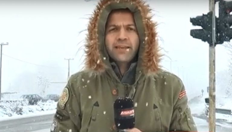 Ξύπνησαν με χιόνι οι Σερραίοι -Ποια είναι η κατάσταση στην περιφέρεια του νομού(video)