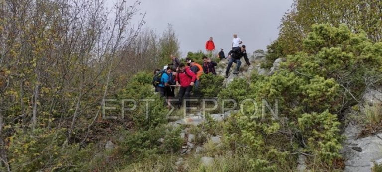 Σέρρες: Αίσιο τέλος για ορειβάτη που έπεσε σε χαράδρα τριάντα μέτρων στο Μενοίκιο όρος