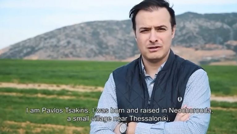 Κορυφαίος Ευρωπαίος νέος αγρότης ο Παύλος Τσακίρης από τη Νεοχωρούδα Θεσσαλονίκης