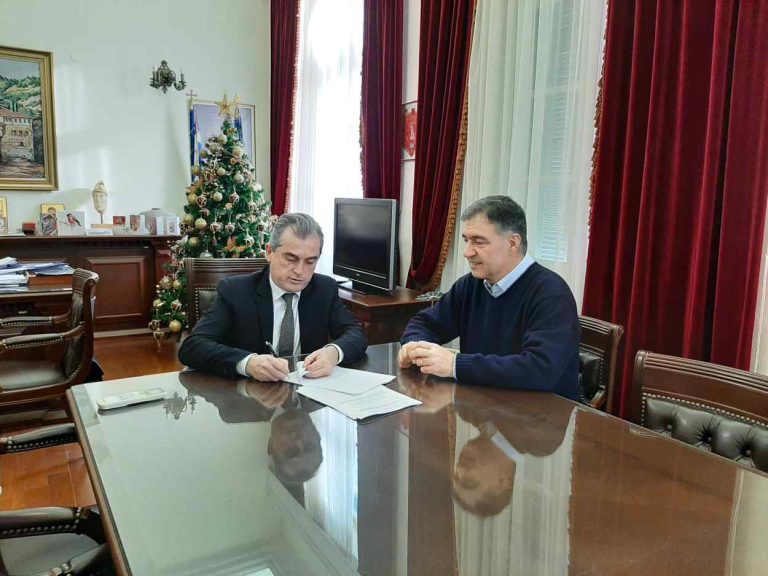 Σέρρες: Υπεγράφη η προγραμματική σύμβαση για το έργο της αποχέτευσης του δήμου Βισαλτίας