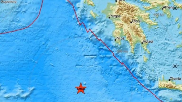 Σεισμός 5,9 Ρίχτερ νοτιοδυτικά της Πύλου- Καθησυχαστικοί οι σεισμολόγοι
