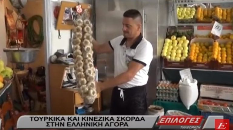 Τούρκικα και Κινέζικα σκόρδα στην Ελληνική αγορά: Πώς ξεχωρίζουμε τα ελληνικά (video)