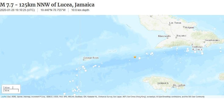 Σεισμός Τζαμάικα 1