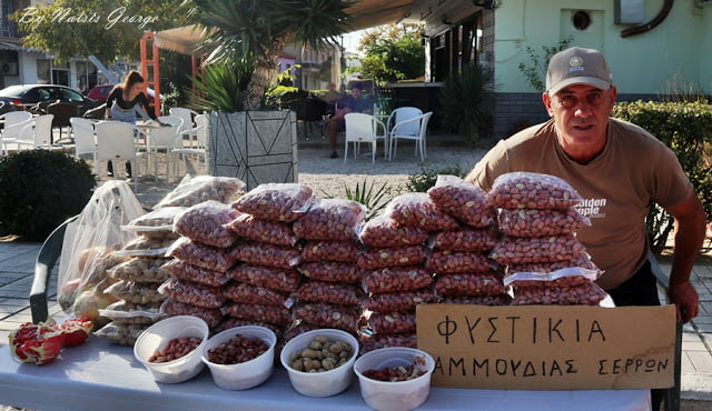 Αμμουδιά Σερρών: Σωκράτης Παπαδόπουλος (Μόργκαν)- Ο πρώτος πλανόδιος πωλητής αράπικου φυστικιού