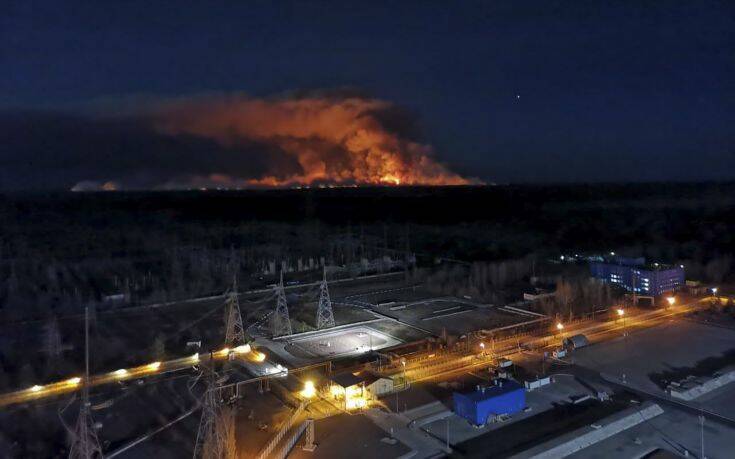 Τσέρνομπιλ: Ανησυχία μήπως οι φωτιές διασπείρουν ραδιενέργεια (φωτο+video)