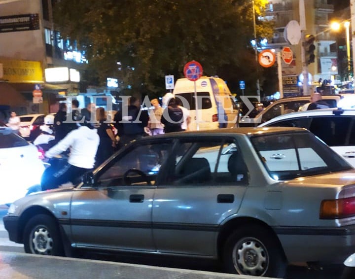 Σέρρες: Ένταση για παράνομη στάθμευση στην Πλατεία Εμπορίου- Επέμβαση της αστυνομίας (φωτο)