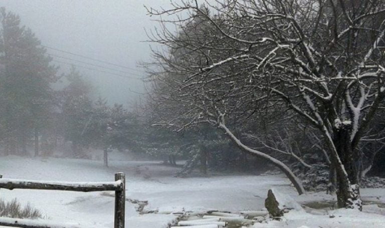 Πρόγνωση ΕΜΥ : Χιόνια στις Σέρρες από αύριο το μεσημέρι