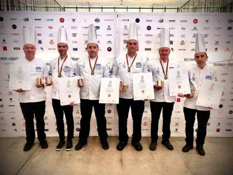 Χάλκινο μετάλλιο για την ομάδα της Λέσχης Αρχιμαγείρων Βορείου Ελλάδος στους Ολυμπιακούς Αγώνες Μαγειρικής