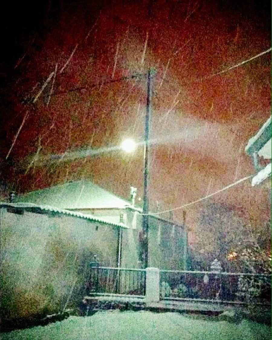 Χιόνια στα ορεινά της Θεσσαλονίκης 1