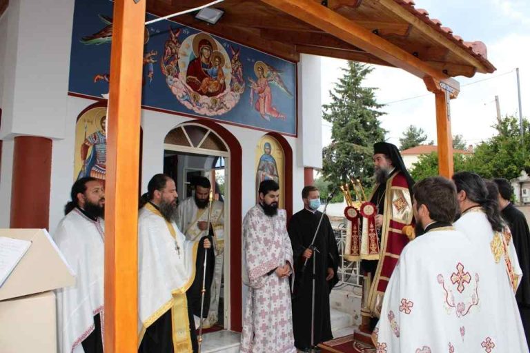Σέρρες: Θυρανοίξια του Παρεκκλησίου του νεομάρτυρα Αγίου Βενέδικτου του Εζιοβίτη (video)