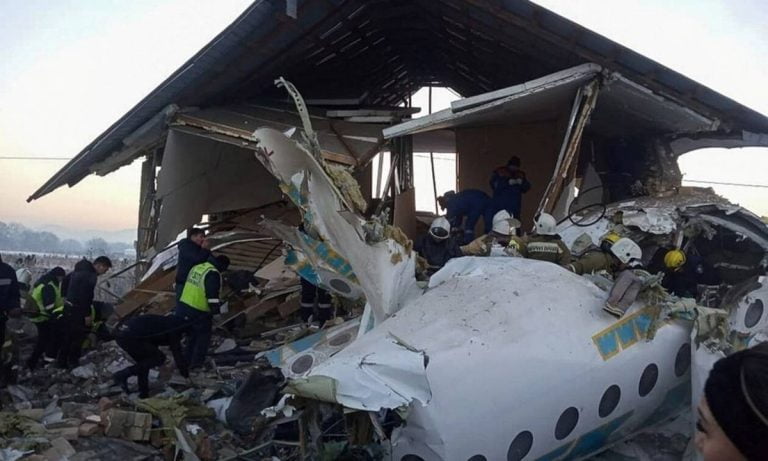 Καζακστάν: Αεροσκάφος An-26 συνετρίβη κατά την προσγείωσή του στο Αλμάτι