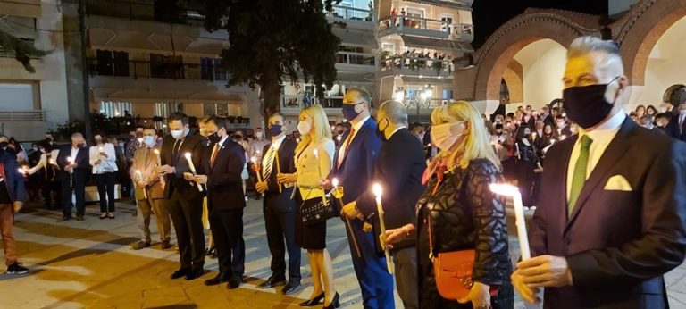 Σέρρες: Με κατάνυξη και ελπίδα η Ανάσταση στην Μητρόπολη Σερρών (video)