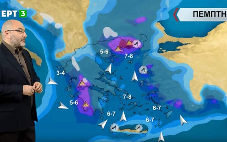Καιρός: Προειδοποίηση από τον Σάκη Αρναούτογλου για τις επόμενες ώρες – Πού θα χτυπήσουν οι καταιγίδες