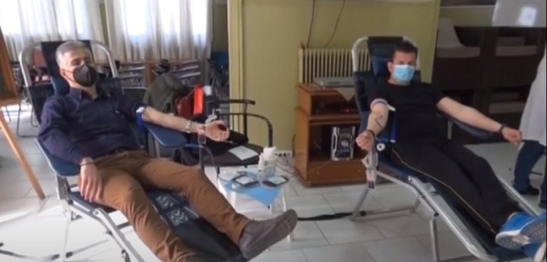 Σέρρες: Με μεγάλη επιτυχία η εθελοντική αιμοδοσία των Αστυνομικών Υπαλλήλων (video)