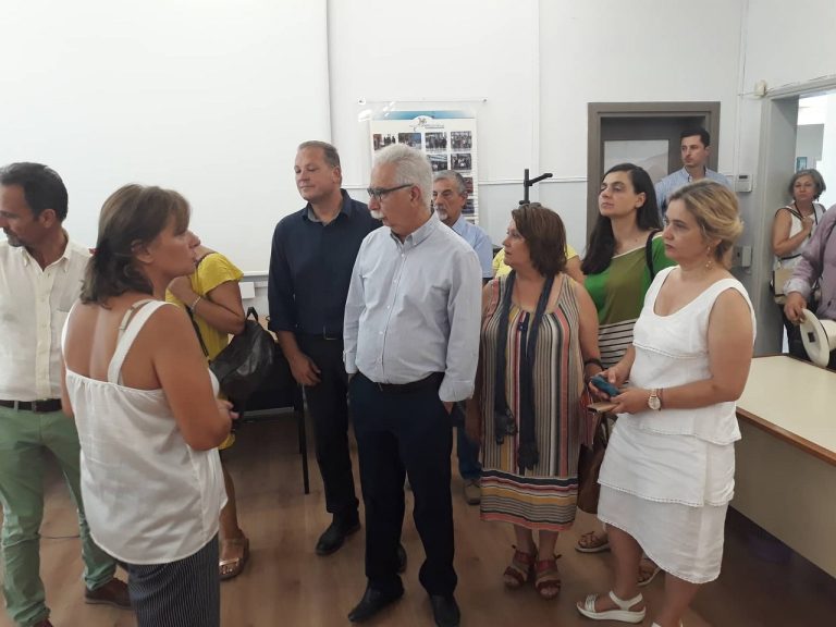 Τώρα: O υπουργός παιδείας Κώστας Γαβρόγλου στις Σέρρες