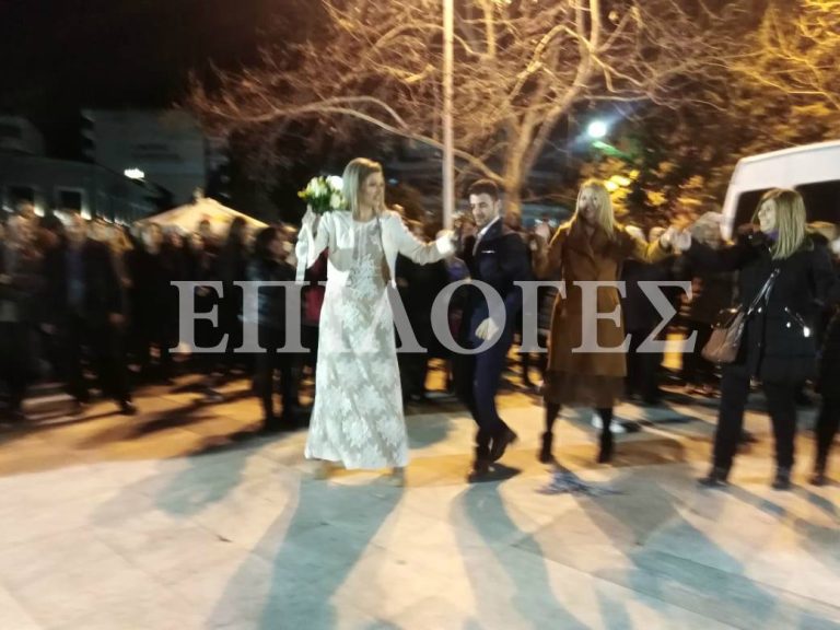 Νεόνυμφο ζευγάρι έσυρε τον χορό στη Σερραϊκή «Mascarata (video)