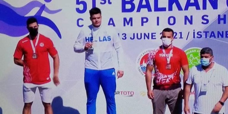 Σέρρες- Κώστας Γεννίκης: «Χρυσός» στο βαλκανικό πρωτάθλημα στίβου της Κωνσταντινούπολης