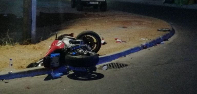 Τροχαίο δυστύχημα στη Νάουσα- Νεκρός 33χρονος οδηγός μοτοσικλέτας