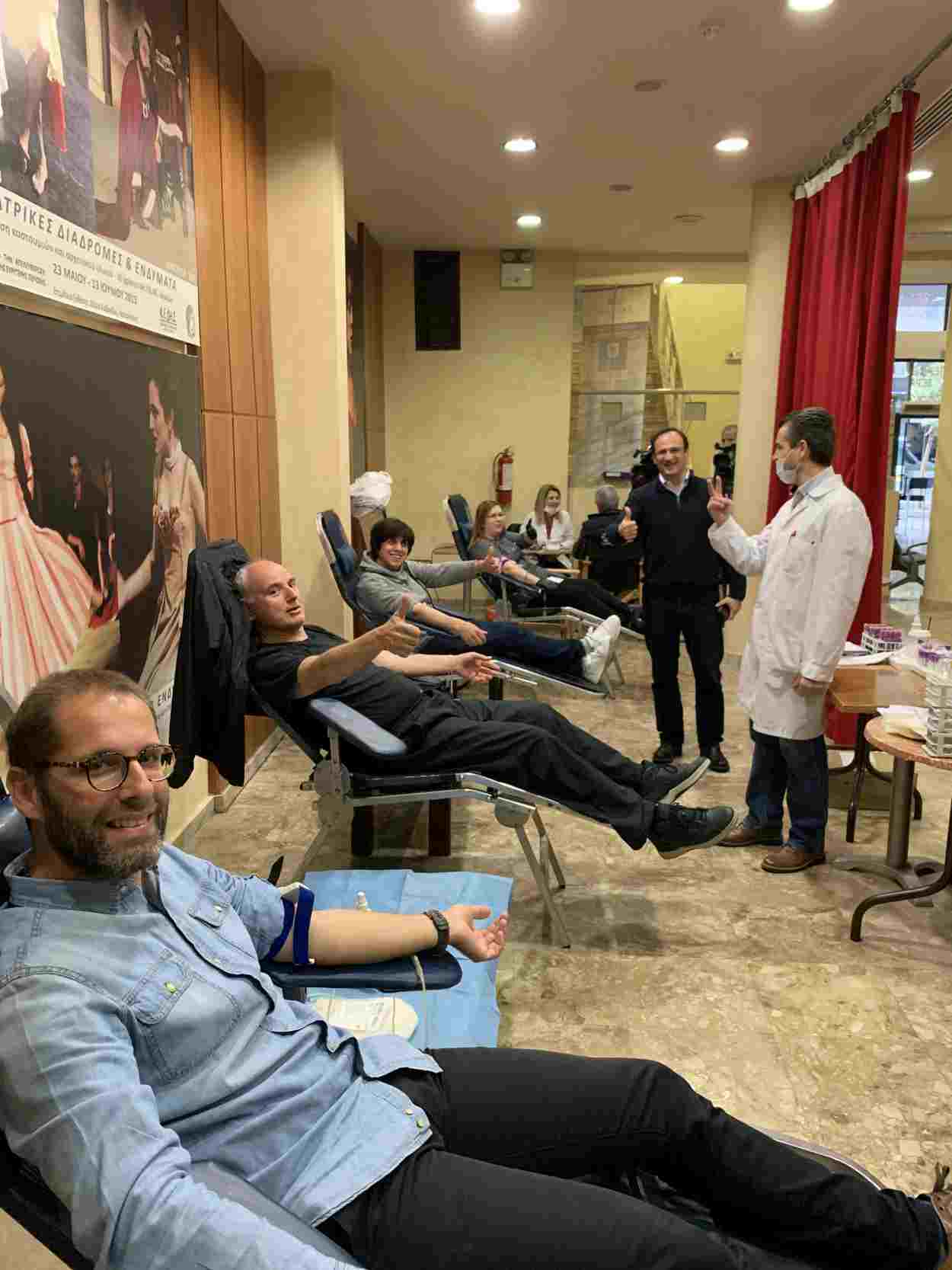 εθελοντική αιμοδοσία του Δήμου Σερρών