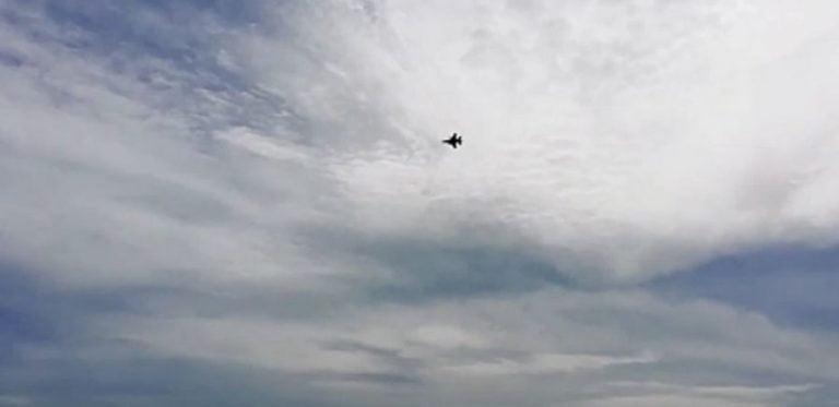 Κέρκυρα: Οι εντυπωσιακοί ελιγμοί του F-16 “Ζευς” στο Ιόνιο