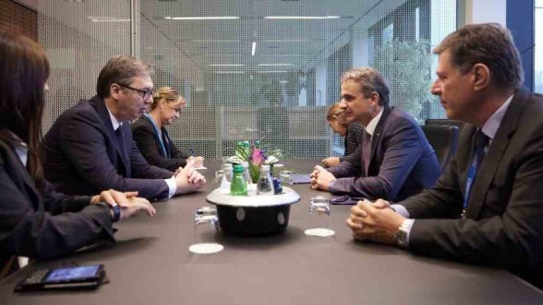 Ξεκίνησαν οι εργασίες της Συνόδου Κορυφής ΕΕ – Δυτικών Βαλκανίων στη Σλοβενία – Συνάντηση του Κυρ. Μητσοτάκη με τον Αλ. Βούτσιτς