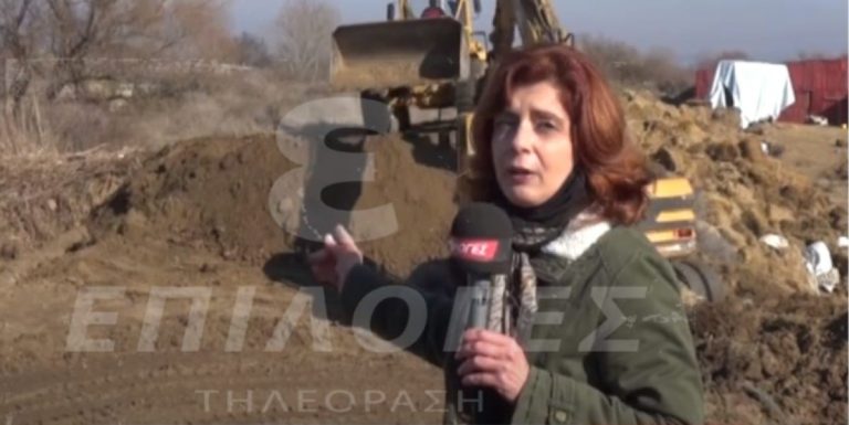 Σέρρες: Συνεχίζονται οι εργασίες για την αποκατάσταση του αναχώματος του Εζωβίτη (video)