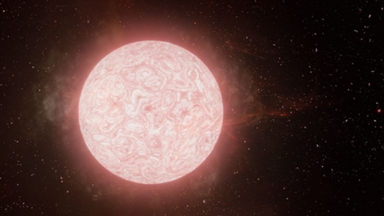 Αστρονόμοι είδαν για πρώτη φορά το εκρηκτικό τέλος ενός άστρου ερυθρού γίγαντα λίγο πριν γίνει σουπερνόβα